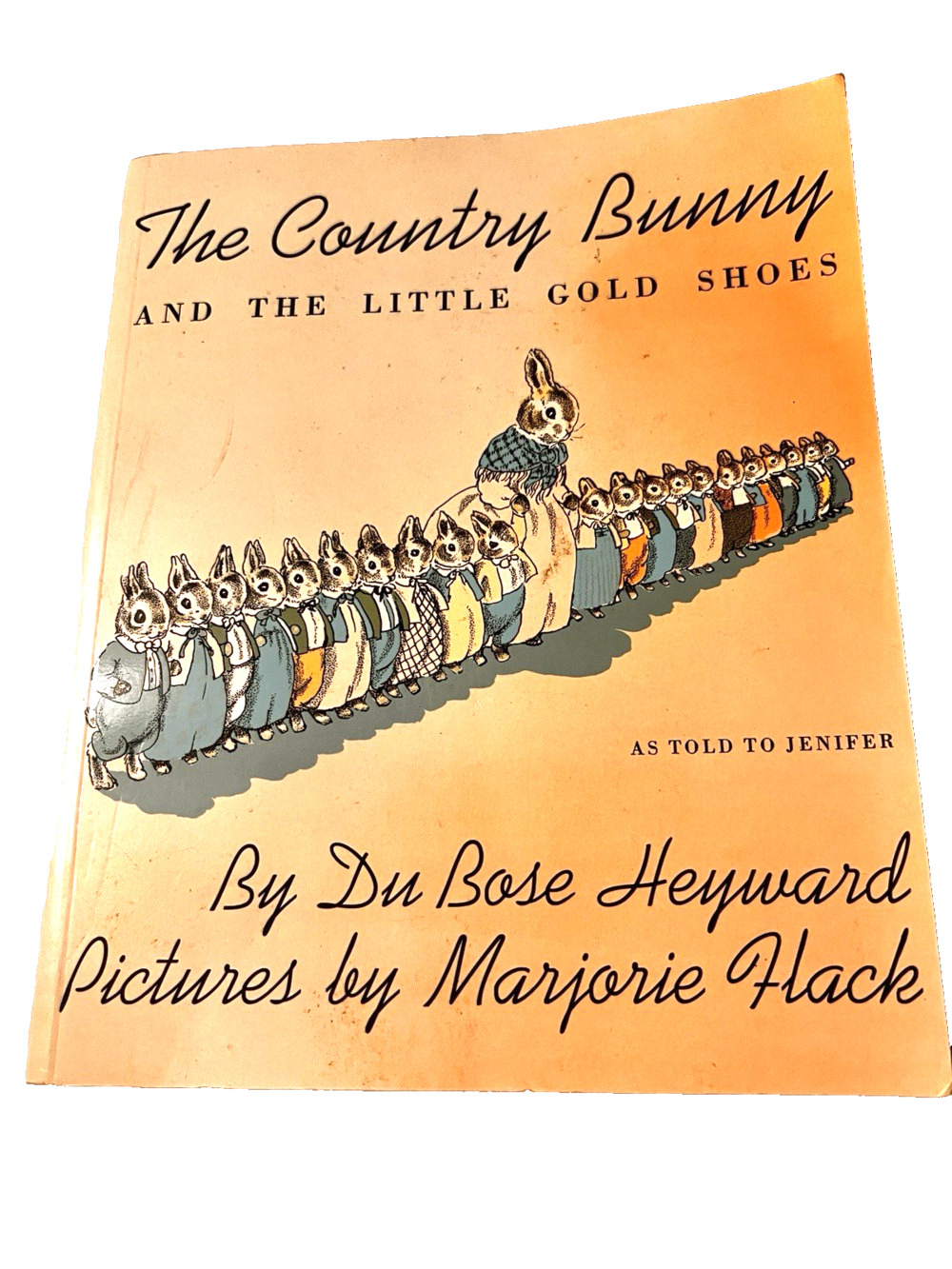 The Country Bunny and the Little Gold Shoes by Dubose Heyward: 1939 Children's